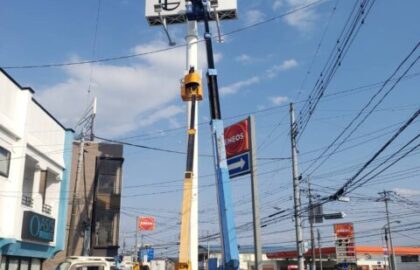 ポール看板、サインポール
